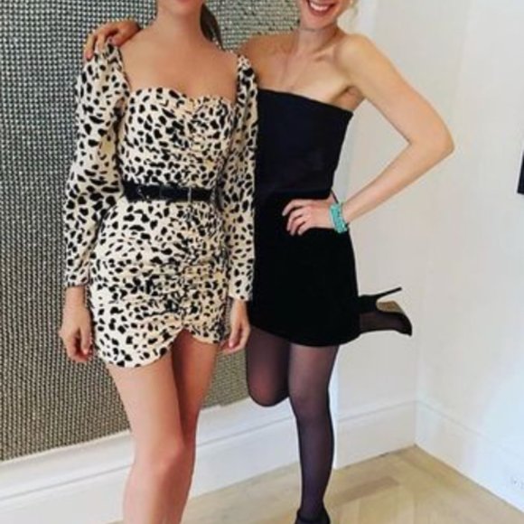 Markarian Leopard Print Mini Dress - Picture 3 of 9